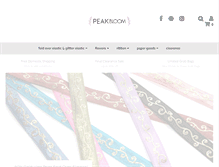 Tablet Screenshot of peakbloom.com